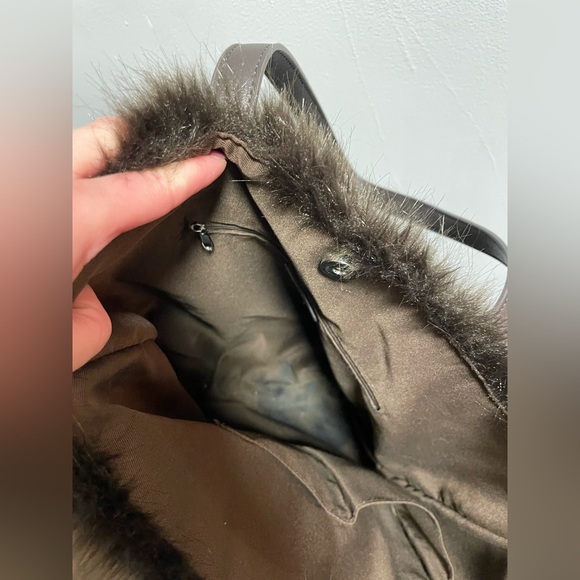 Urban Outfitters Faux Fur Tote Bag Y2K style - Picture 7 of 10